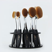 Load image into Gallery viewer, 10 PIECE OVAL BRUSH SET