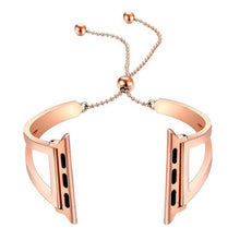 Load image into Gallery viewer, Apple Watch Bands Adjustable Stainless Steel Strap / iWatch series 3 2 1 (38mm/42mm)