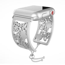 Load image into Gallery viewer, Apple Watch Bands Adjustable Stainless Steel Strap / iWatch series 3 2 1 (38mm/42mm)