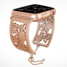 Load image into Gallery viewer, Apple Watch Bands Adjustable Stainless Steel Strap / iWatch series 3 2 1 (38mm/42mm)