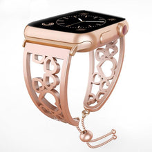 Load image into Gallery viewer, Apple Watch Bands Adjustable Stainless Steel Strap / iWatch series 3 2 1 (38mm/42mm)