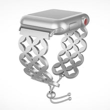 Load image into Gallery viewer, Apple Watch Bands Adjustable Stainless Steel Strap / iWatch series 3 2 1 (38mm/42mm)