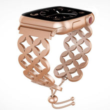 Load image into Gallery viewer, Apple Watch Bands Adjustable Stainless Steel Strap / iWatch series 3 2 1 (38mm/42mm)